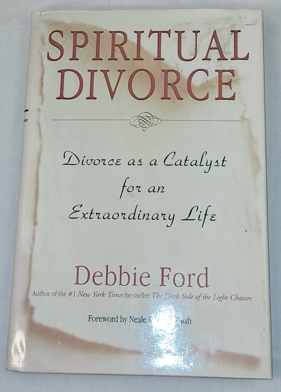 Spiritual Divorce Debbie Ford Hardcover 2001 1st Ed Curled Dust Jacket